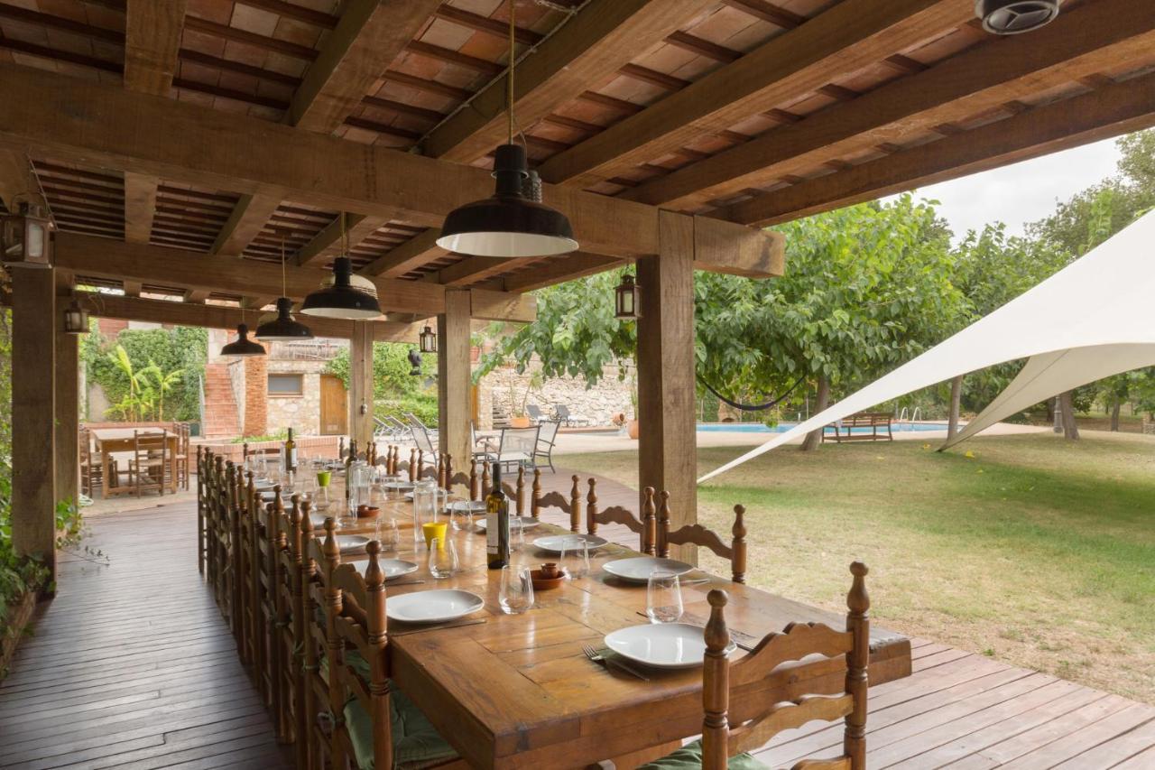 Villa Mas Moli Petit Girona Esterno foto